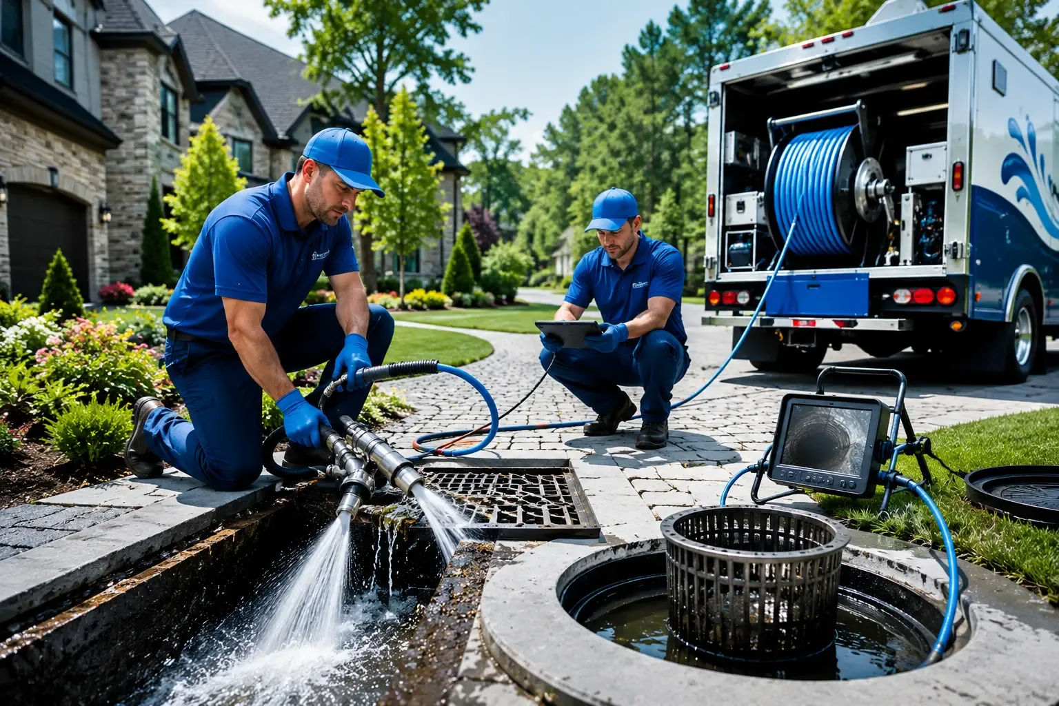 Local outdoor drain cleaning professionals in Rappahannock Academy, VA